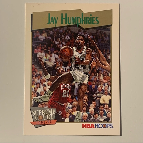 1991 NBA HOOPS Milwaukee Bucks Jay Humphries #477